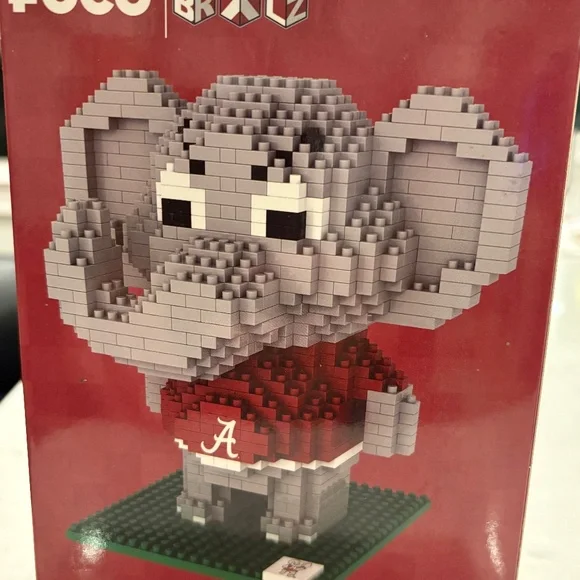 Big Al Alabama Crimson Tide BRXLZ Mascot. Brand New; Still Sealed - Picture 2 of 5